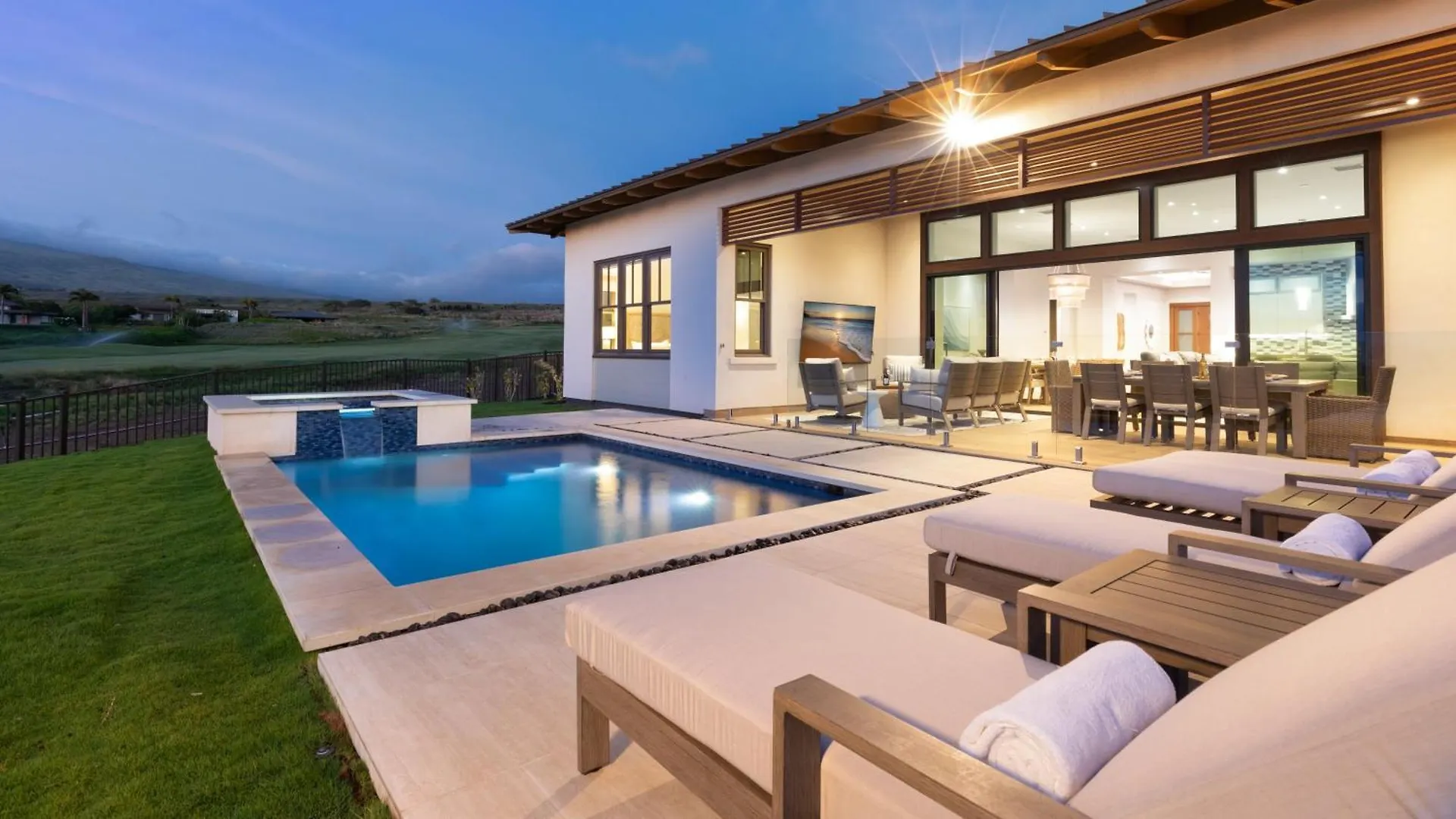Semesterbostad Hoku Lani House Heated Private Pool Spa Intro Pricing 25% Off Waimea